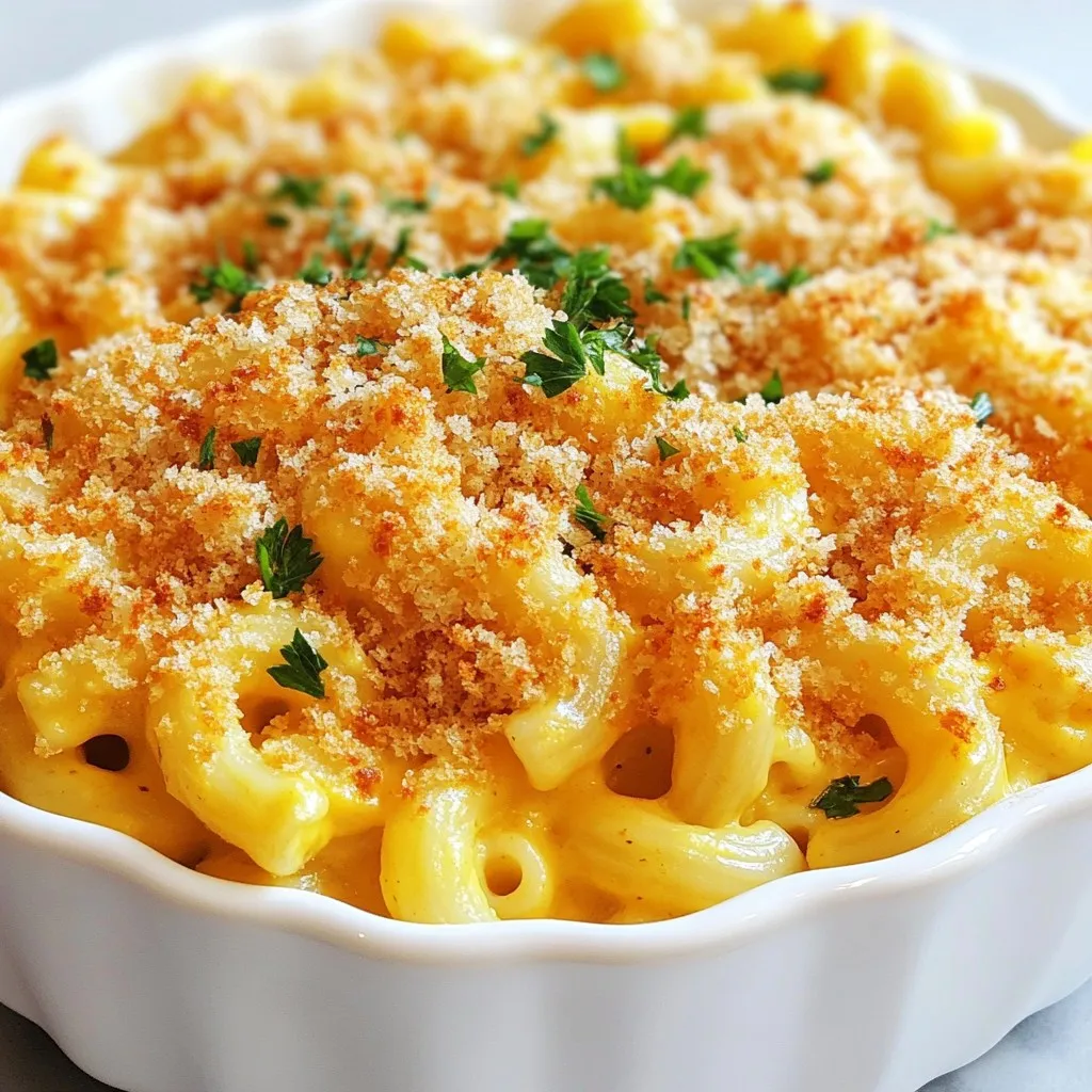 White Cheddar Mac and Cheese Creamy Comfort Dish