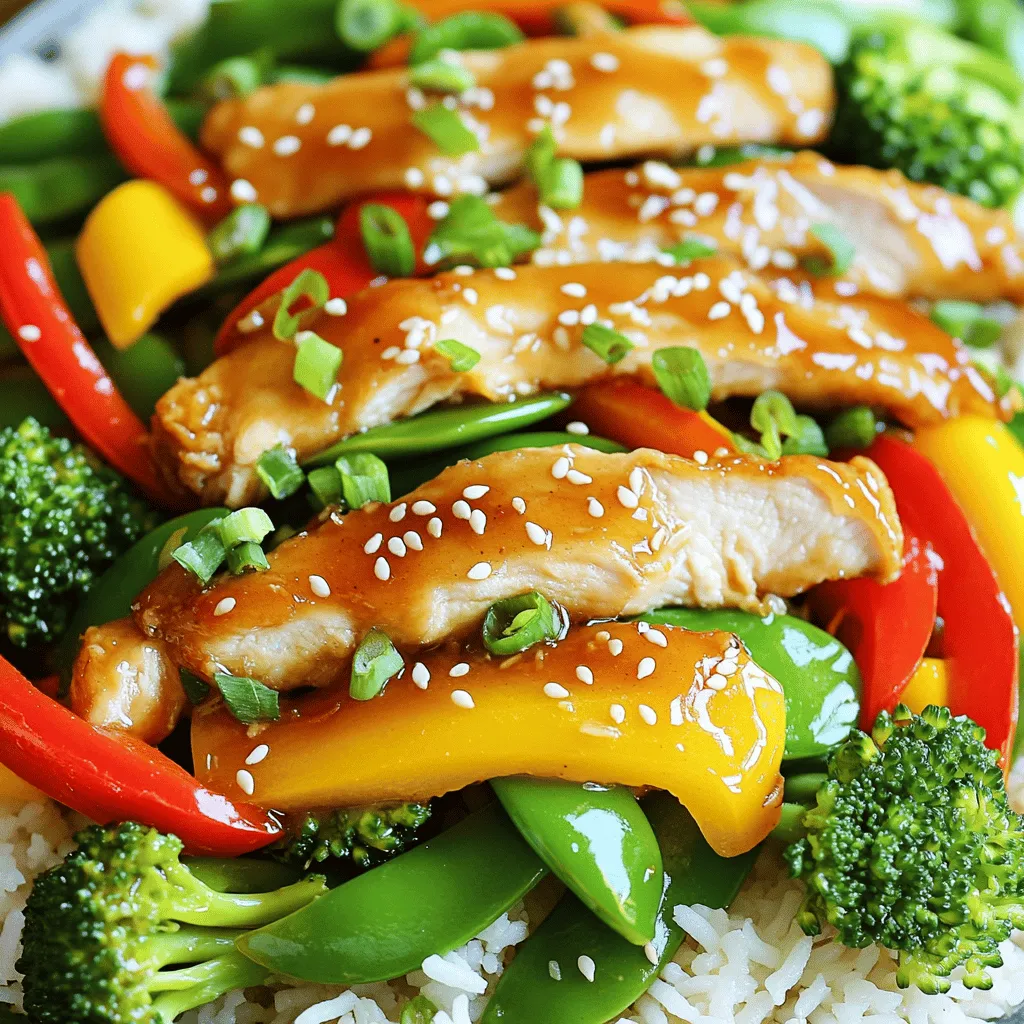 Honey Garlic Chicken Stir-Fry Simple and Delicious Meal