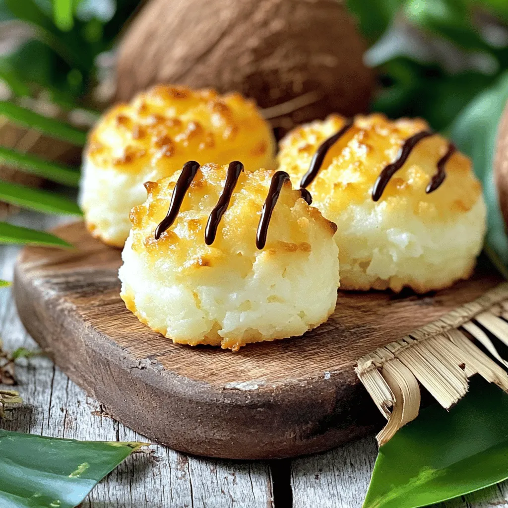 Coconut Macaroons Simple Indulgent Dessert Recipe