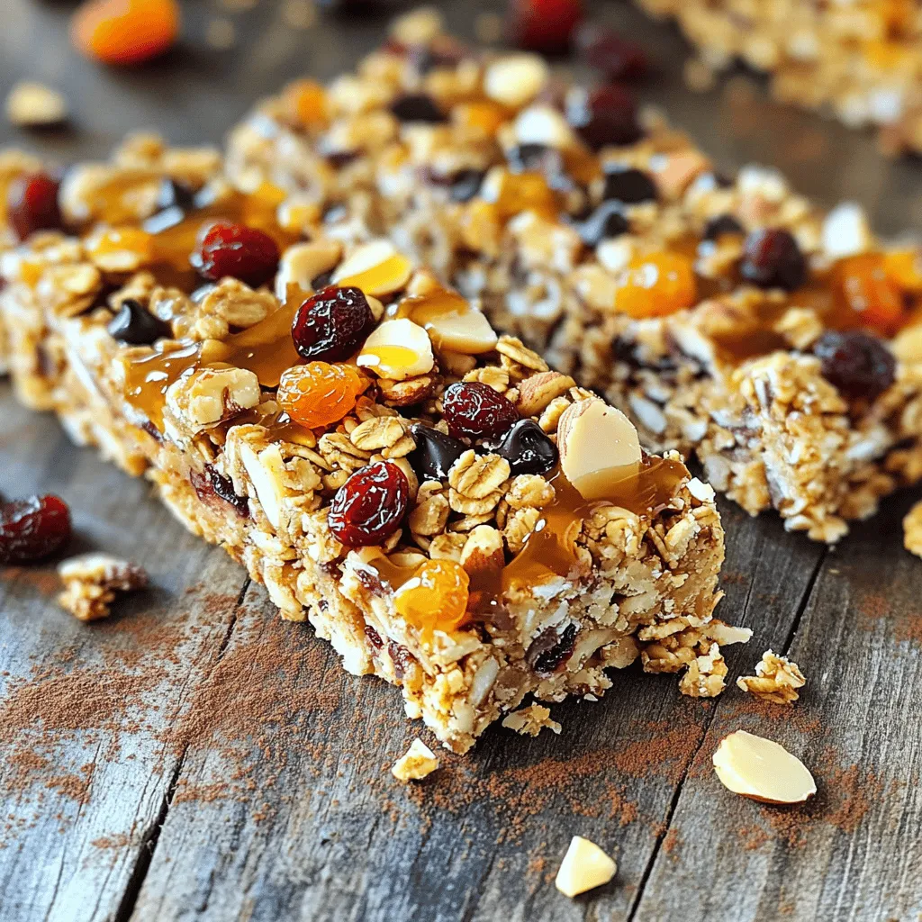 Homemade Granola Bars Easy Recipe Healthy Snack Treat