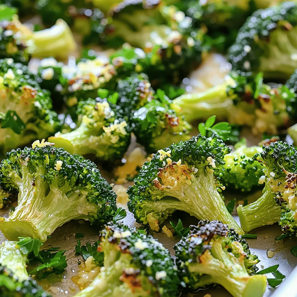 Lemon Garlic Roasted Broccoli Flavorful Side Dish