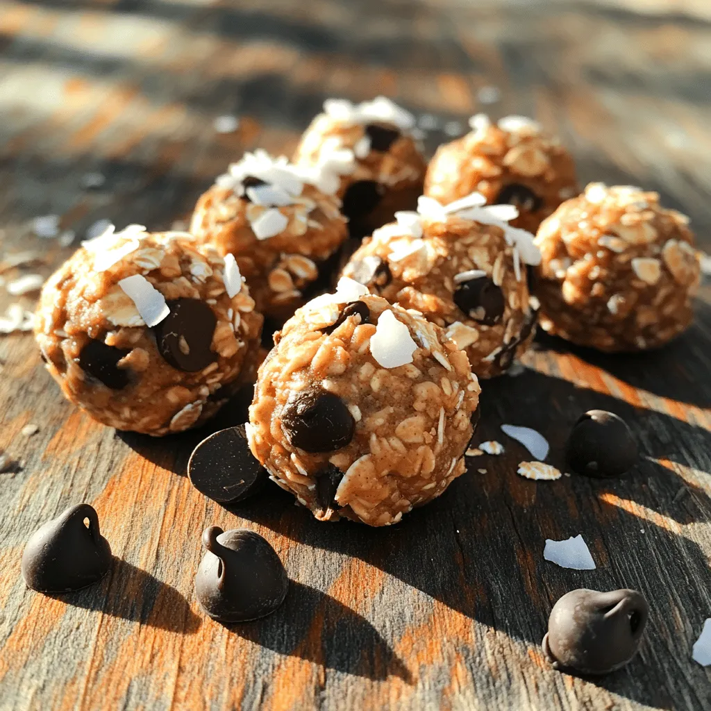 No Bake Energy Bites Packed with Flavor and Nutrition