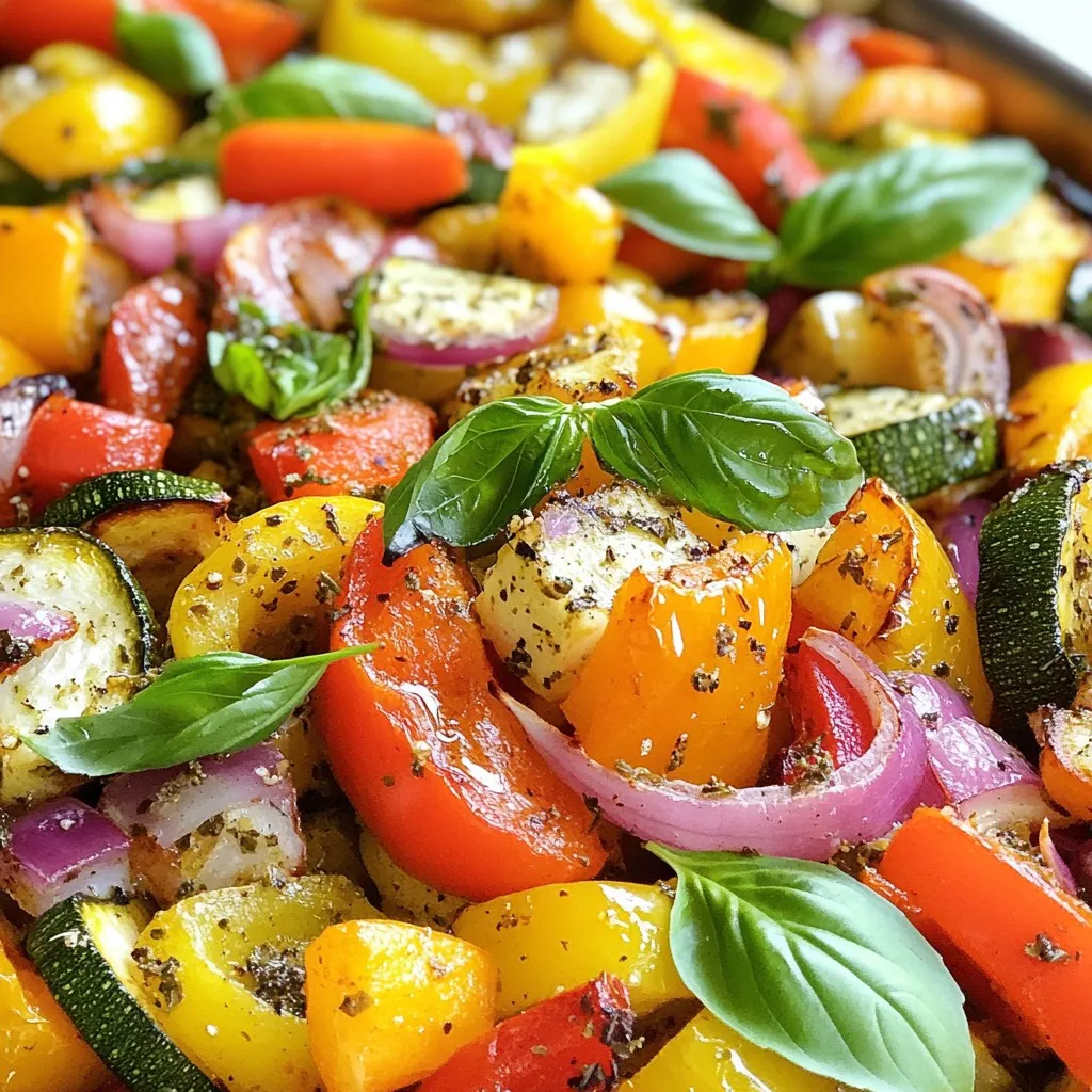 Italian Herb Roasted Vegetables Flavorful and Easy Dish