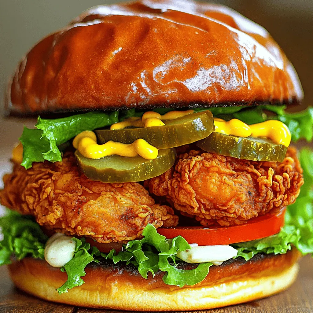 Crispy Fried Chicken Sandwich Flavorful and Satisfying