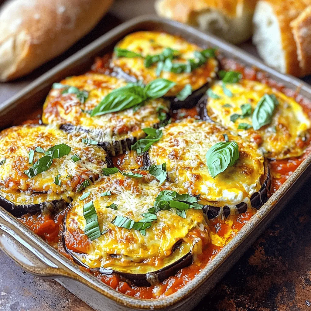 Baked Eggplant Parmesan Flavorful Comfort Food Dish