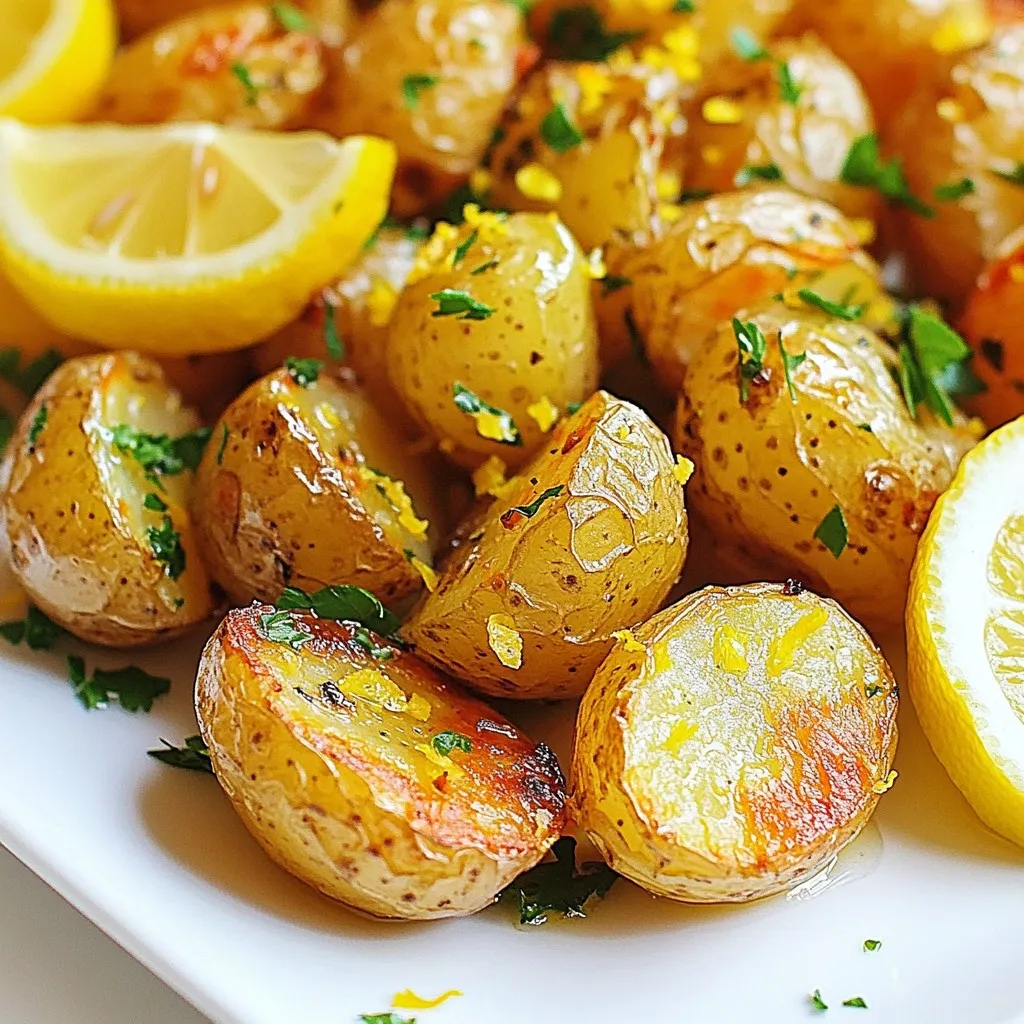 Greek Lemon Roasted Potatoes Flavorful and Easy Recipe