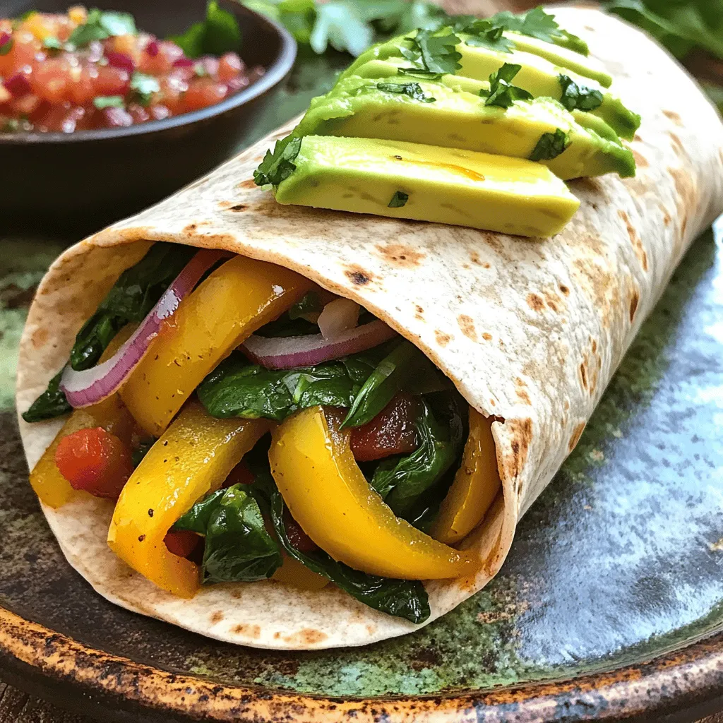 Healthy Veggie Breakfast Burrito for Quick Nutrition