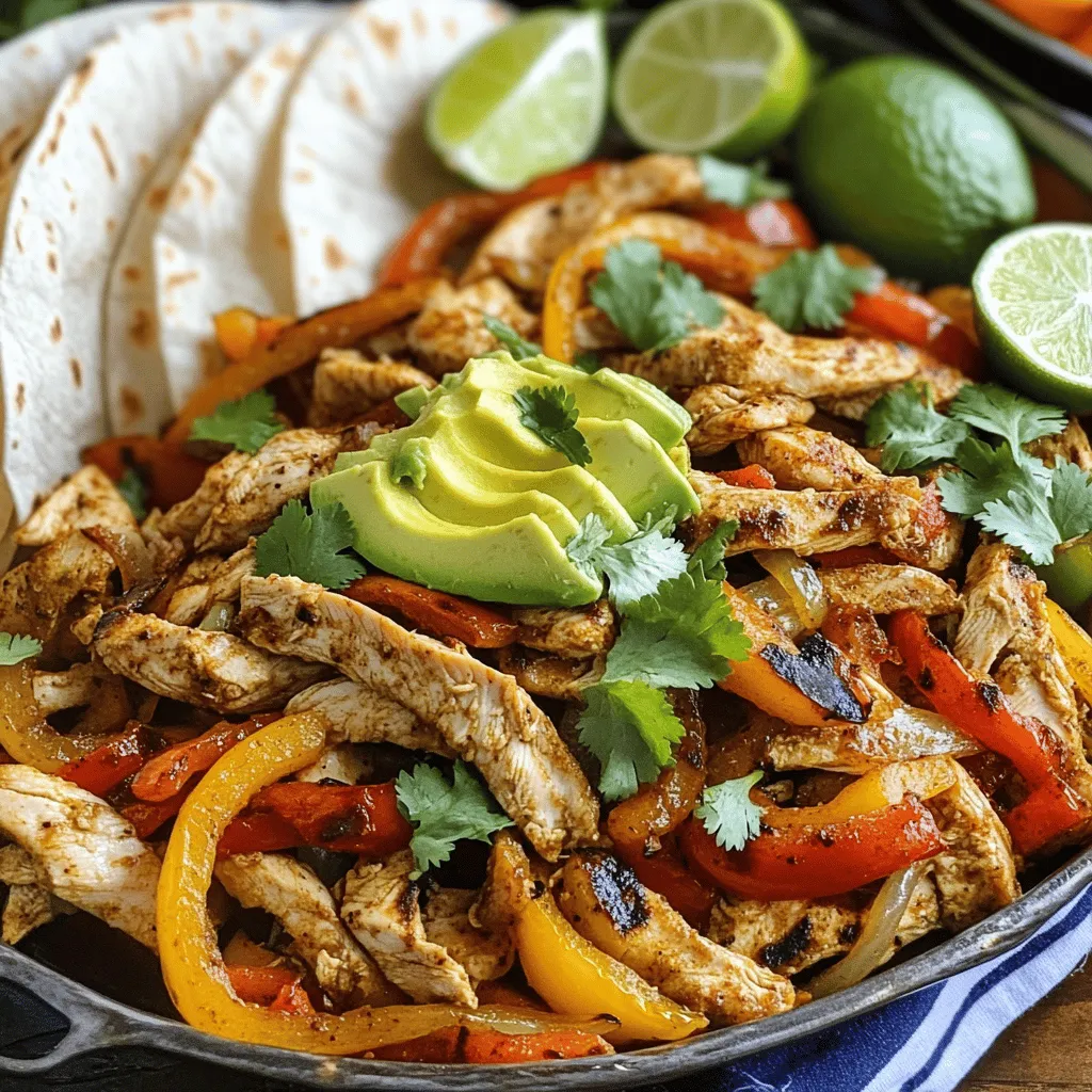 Easy Chicken Fajitas Quick and Flavorful Recipe