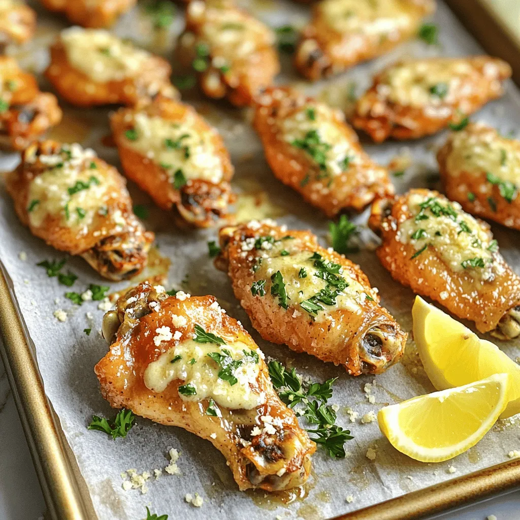 Garlic Parmesan Chicken Wings Flavorful Cooking Guide