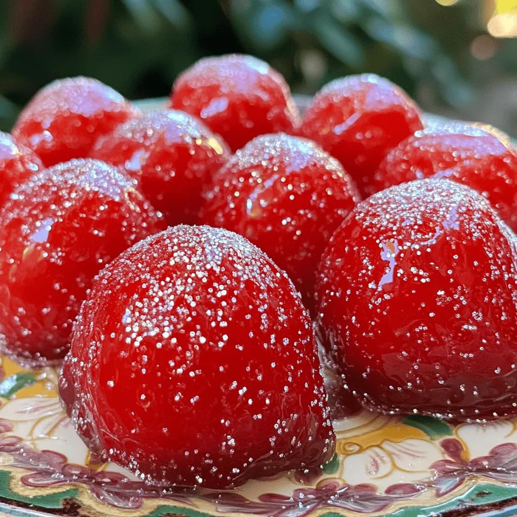 Candied Strawberries Delightful Sweet Treat Recipe