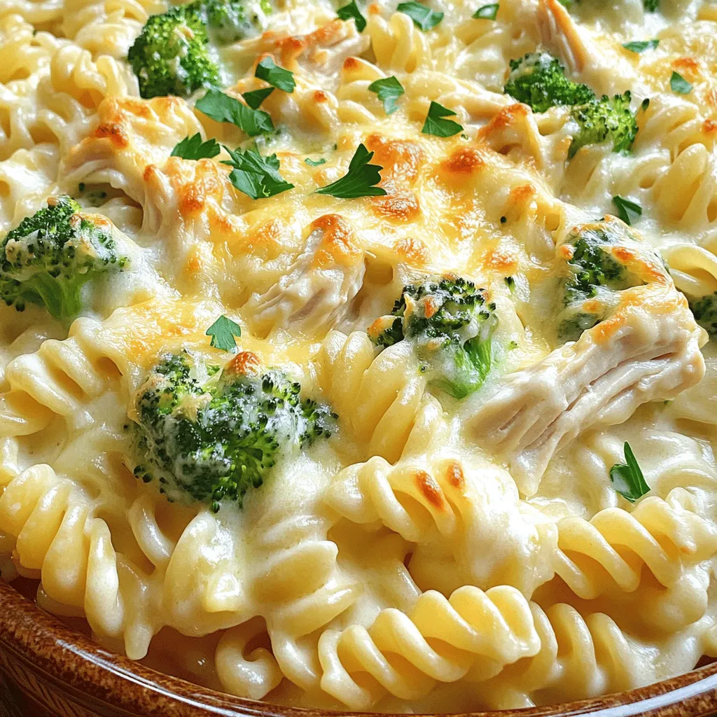 Chicken Alfredo Bake Comforting and Hearty Meal