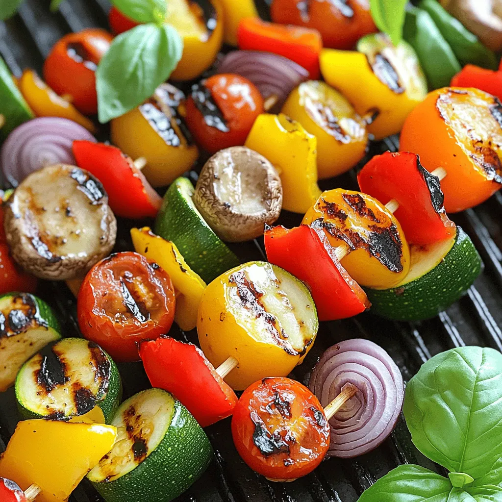 Grilled Veggie Skewers Flavorful and Healthy Recipe