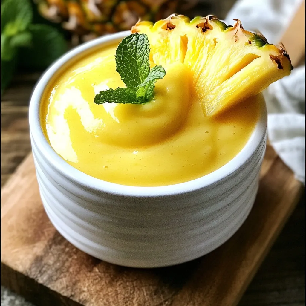 Mango Pineapple Smoothie Fresh and Easy Recipe