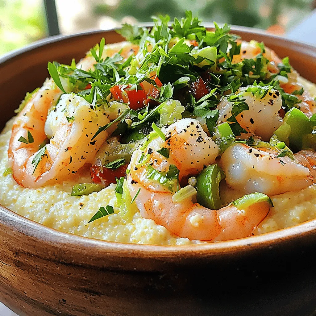Zesty Shrimp and Grits Flavorful Southern Delight