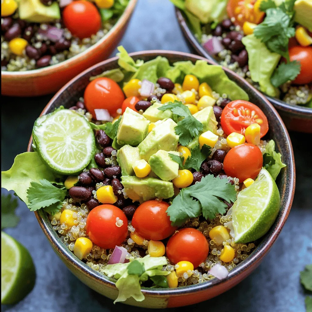 Vegan Taco Salad Bowls Flavorful and Nutritious Meal