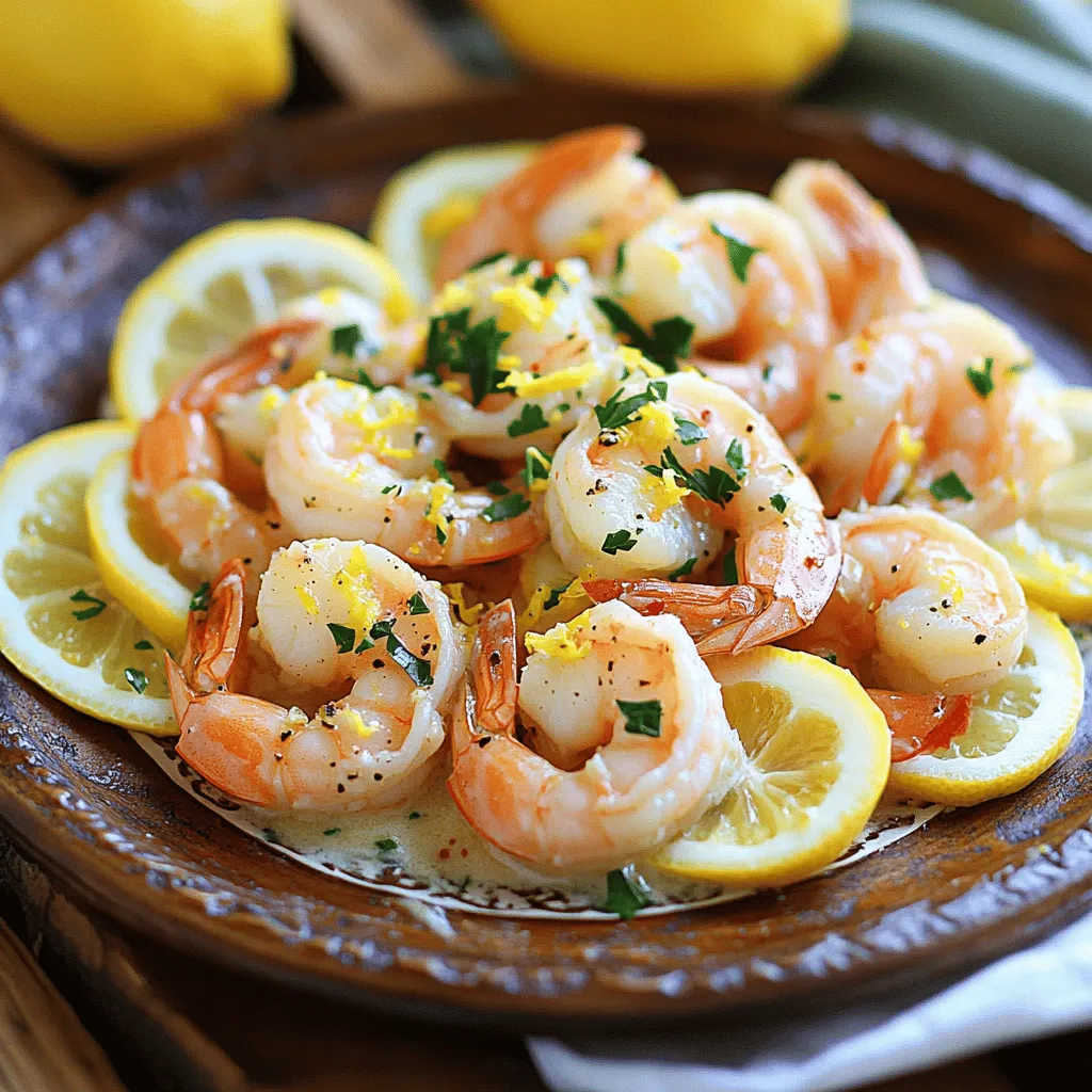 Lemon Garlic Butter Shrimp Simple and Flavorful Dish