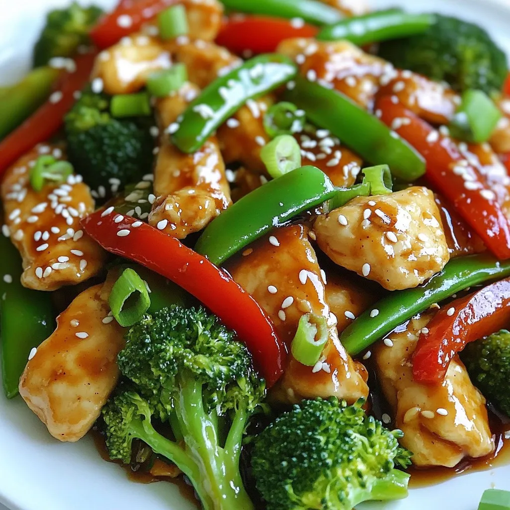 Savory Sesame Ginger Chicken Stir-Fry Easy Recipe