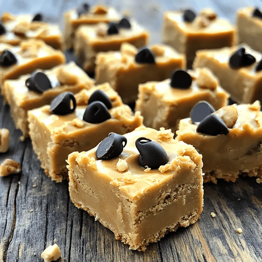 No-Bake Peanut Butter Bars Easy and Delicious Treat