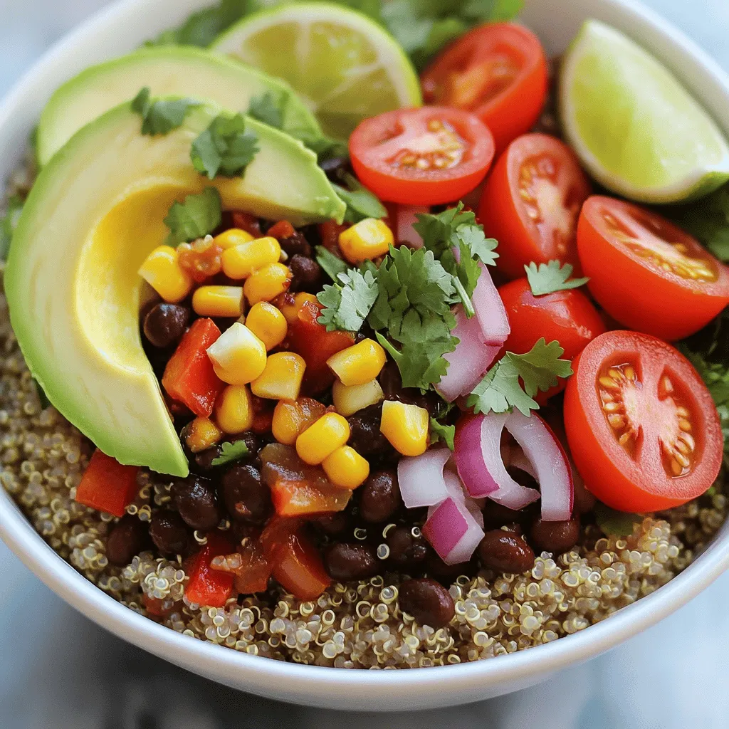Vegan Burrito Bowl Packed with Fresh Flavors