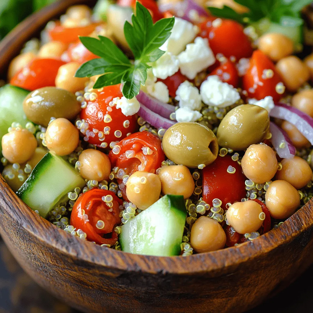 Mediterranean Quinoa Salad Fresh and Flavorful Recipe