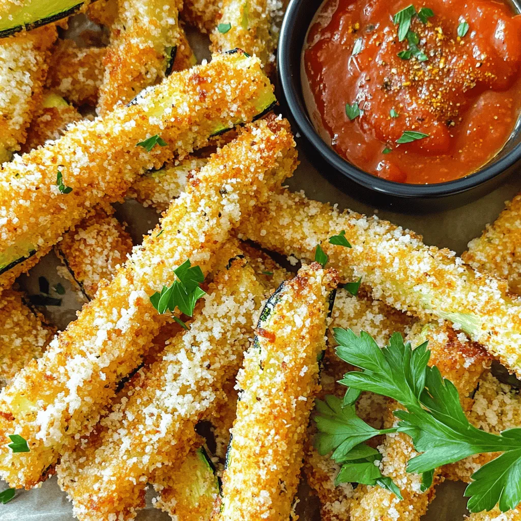 Crispy Air Fryer Zucchini Fries Perfectly Cooked Recipe