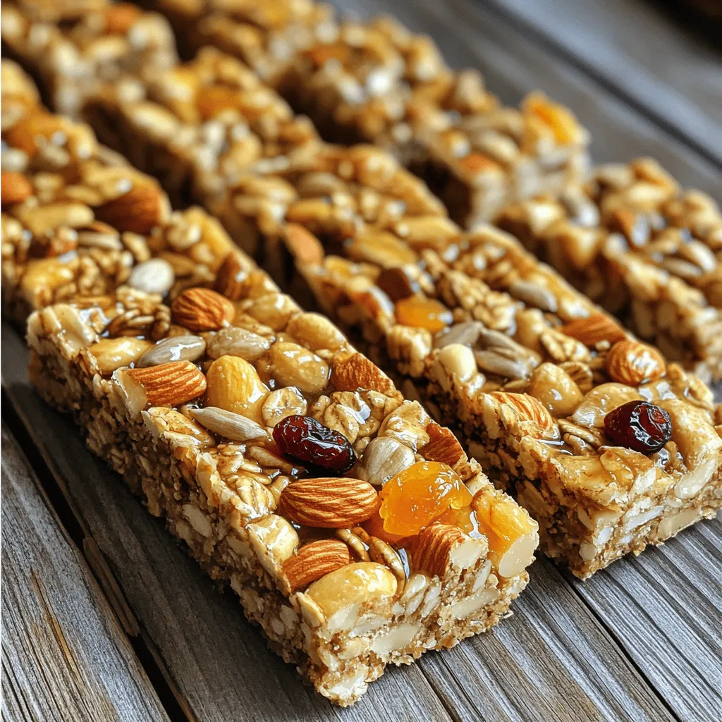Nutty Granola Bars Simple and Healthy Snack Ideas