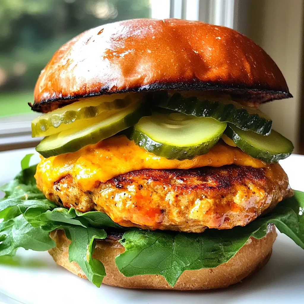Spicy Sriracha Turkey Burgers With Flavorful Twist