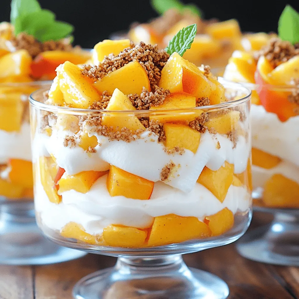 Peach Cobbler Cheesecake Salad Refreshing Summer Delight