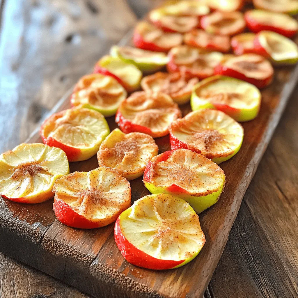 Baked Cinnamon Apple Chips Crispy and Simple Snack