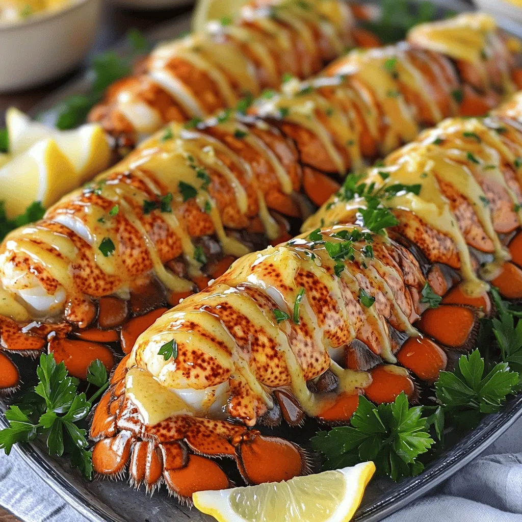 Garlic Butter Lobster Tails Savory and Simple Meal