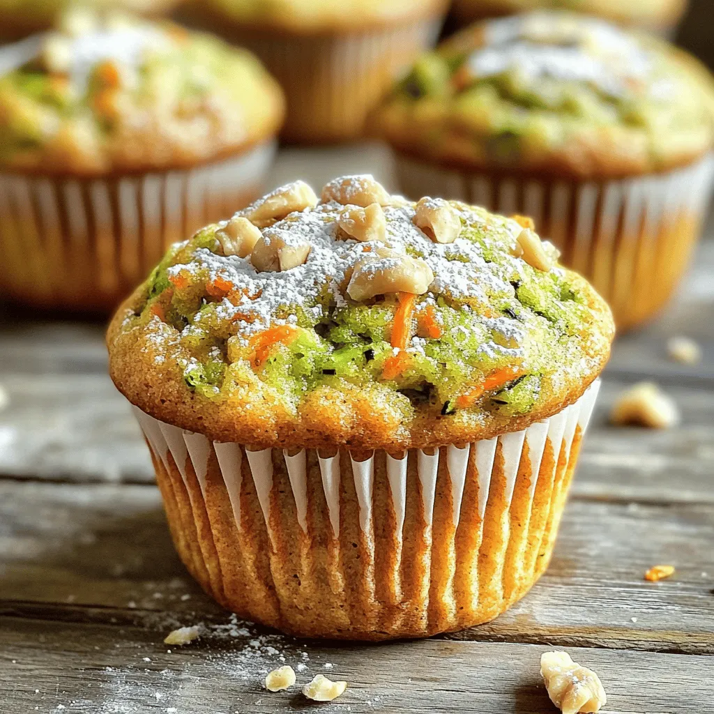 Zucchini Carrot Muffins Flavorful and Easy Recipe
