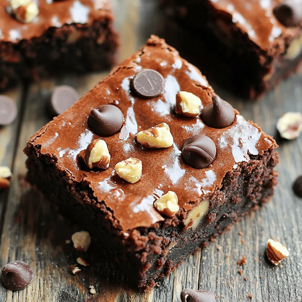 Ingredient Nutella Brownies Rich and Fudgy Delight