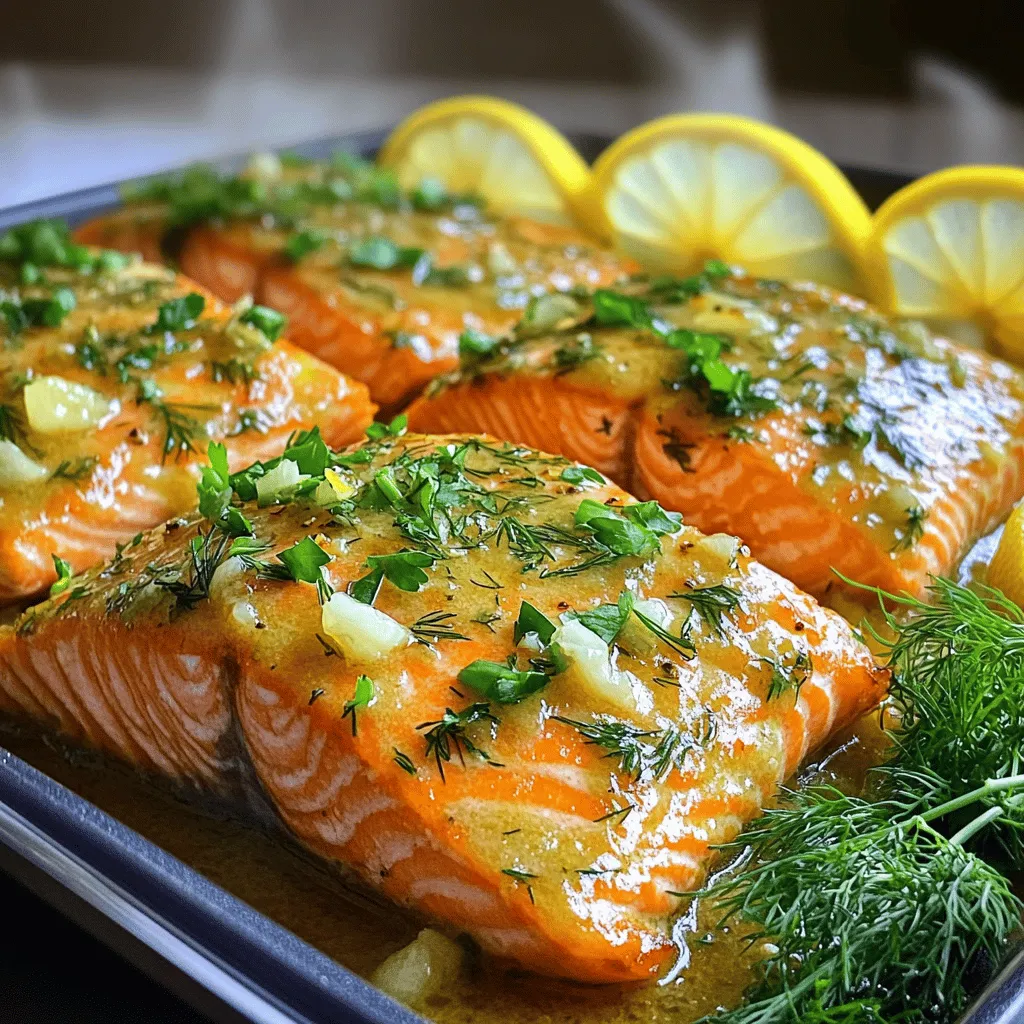 Garlic Herb Butter Salmon Savory and Simple Meal