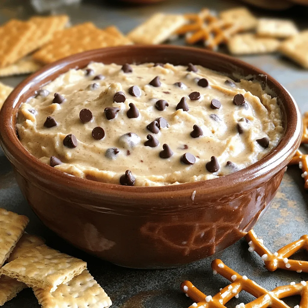 Chocolate Chip Cookie Dough Dip Irresistible Delight