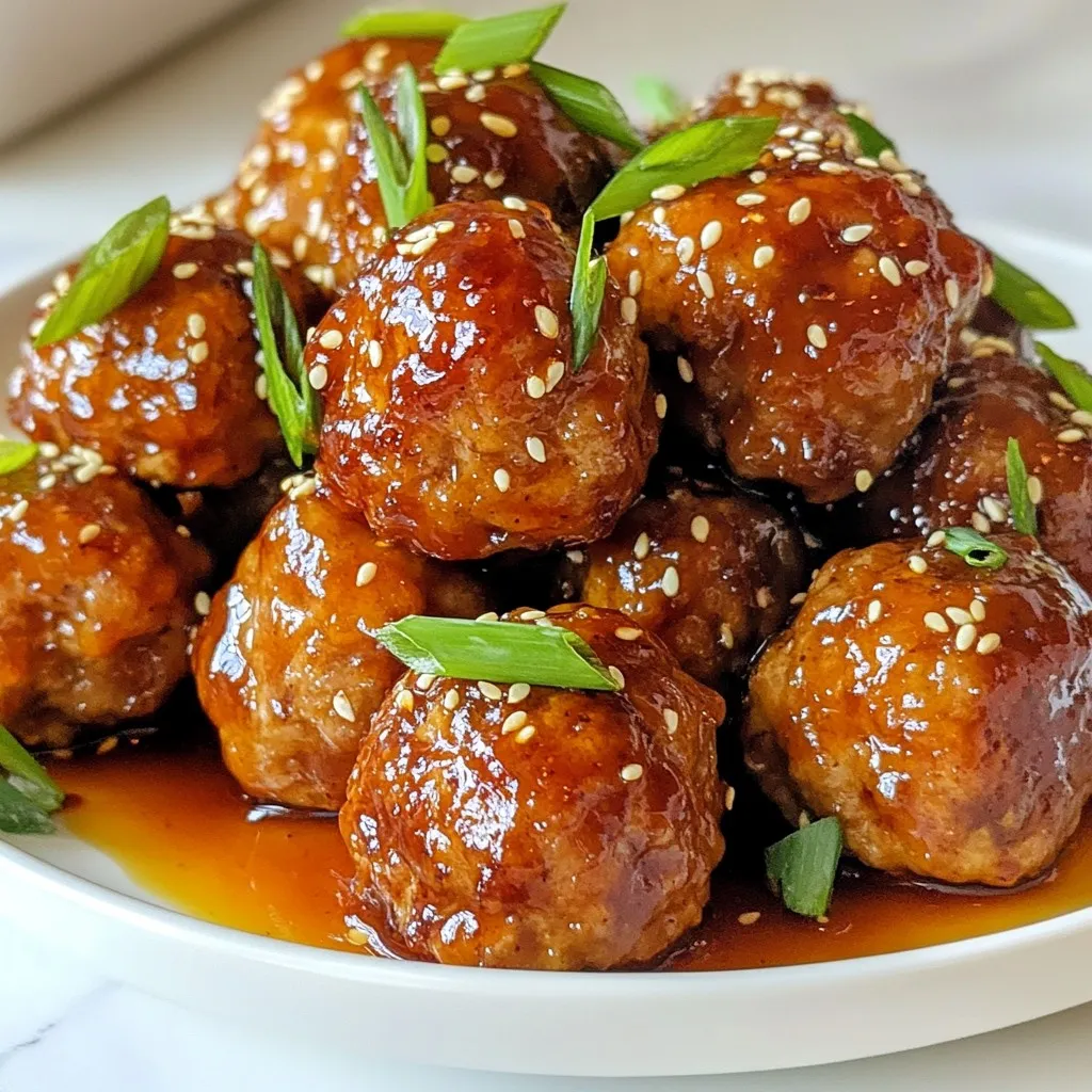 Honey Sriracha Glazed Meatballs Flavorful and Simple
