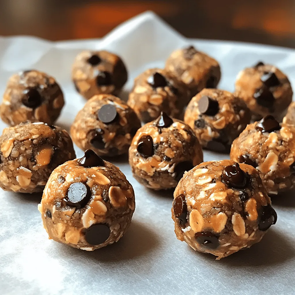 Peanut Butter Chocolate Chip Energy Bites Recipe