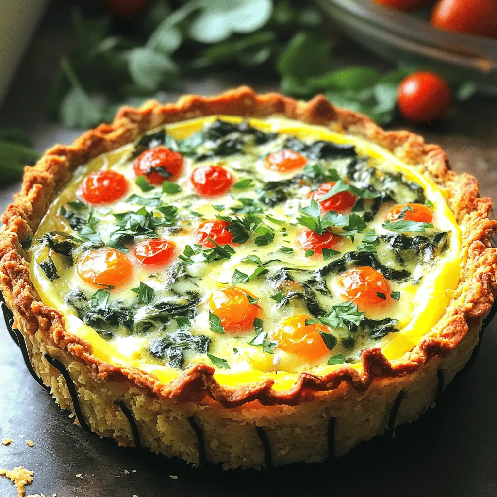 Spring Hash Brown Crust Quiche Delightfully Simple Dish