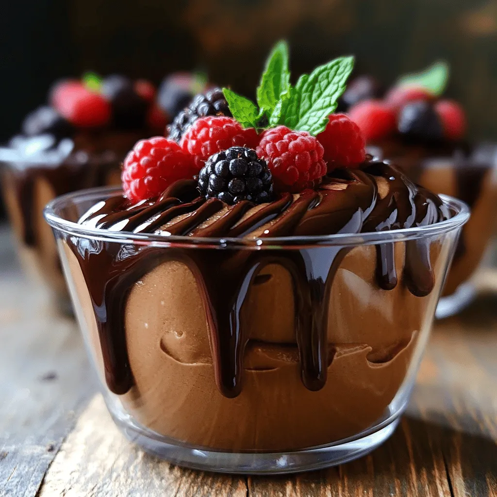Dairy-Free Chocolate Mousse Rich and Creamy Dessert