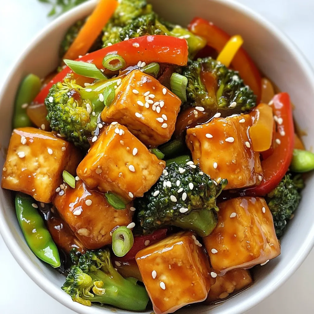 Teriyaki Tofu Stir Fry Quick and Flavorful Recipe