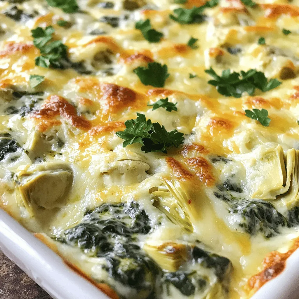 Creamy Spinach and Artichoke Dip Flavorful Delight