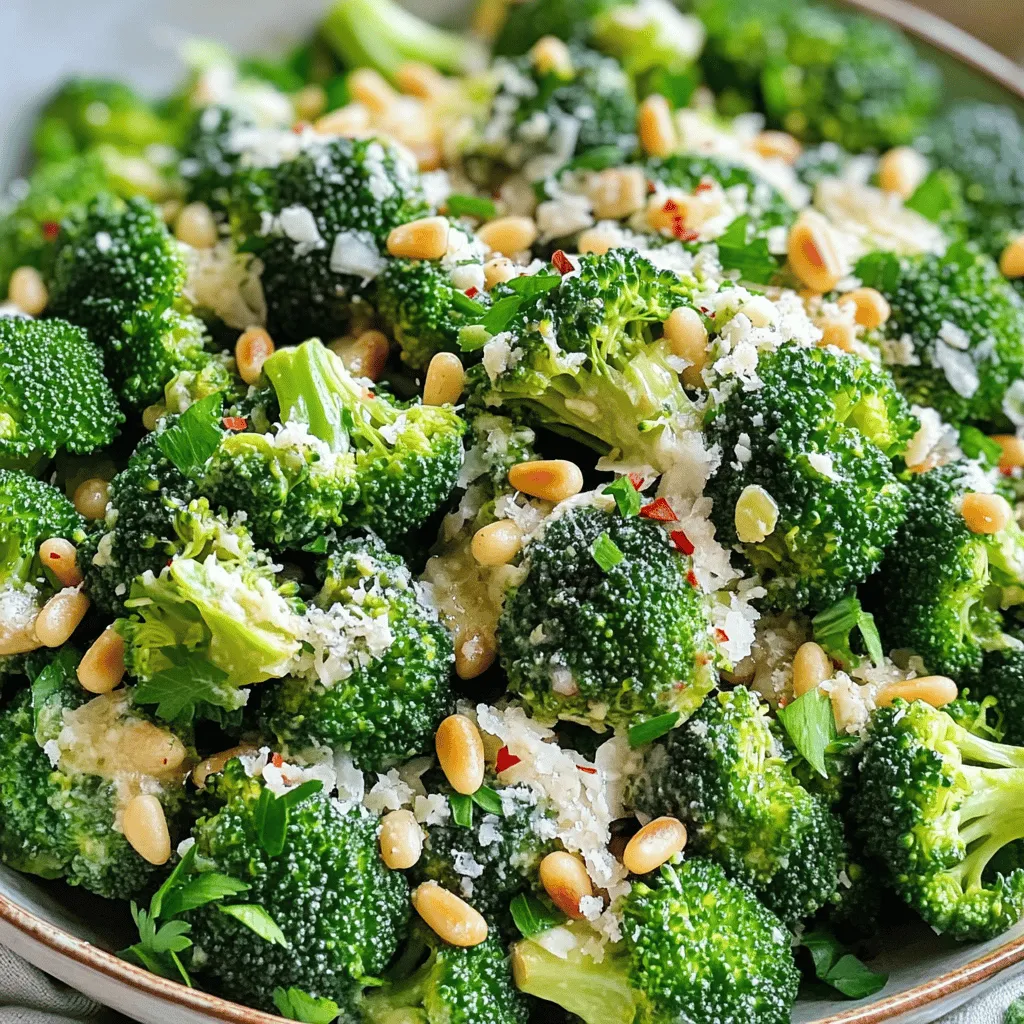 Roasted Garlic Broccoli Salad Flavorful and Easy Side