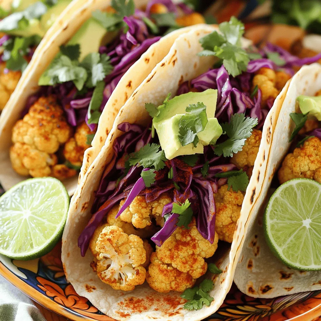 Vegan Cauliflower Tacos Delightful and Simple Recipe