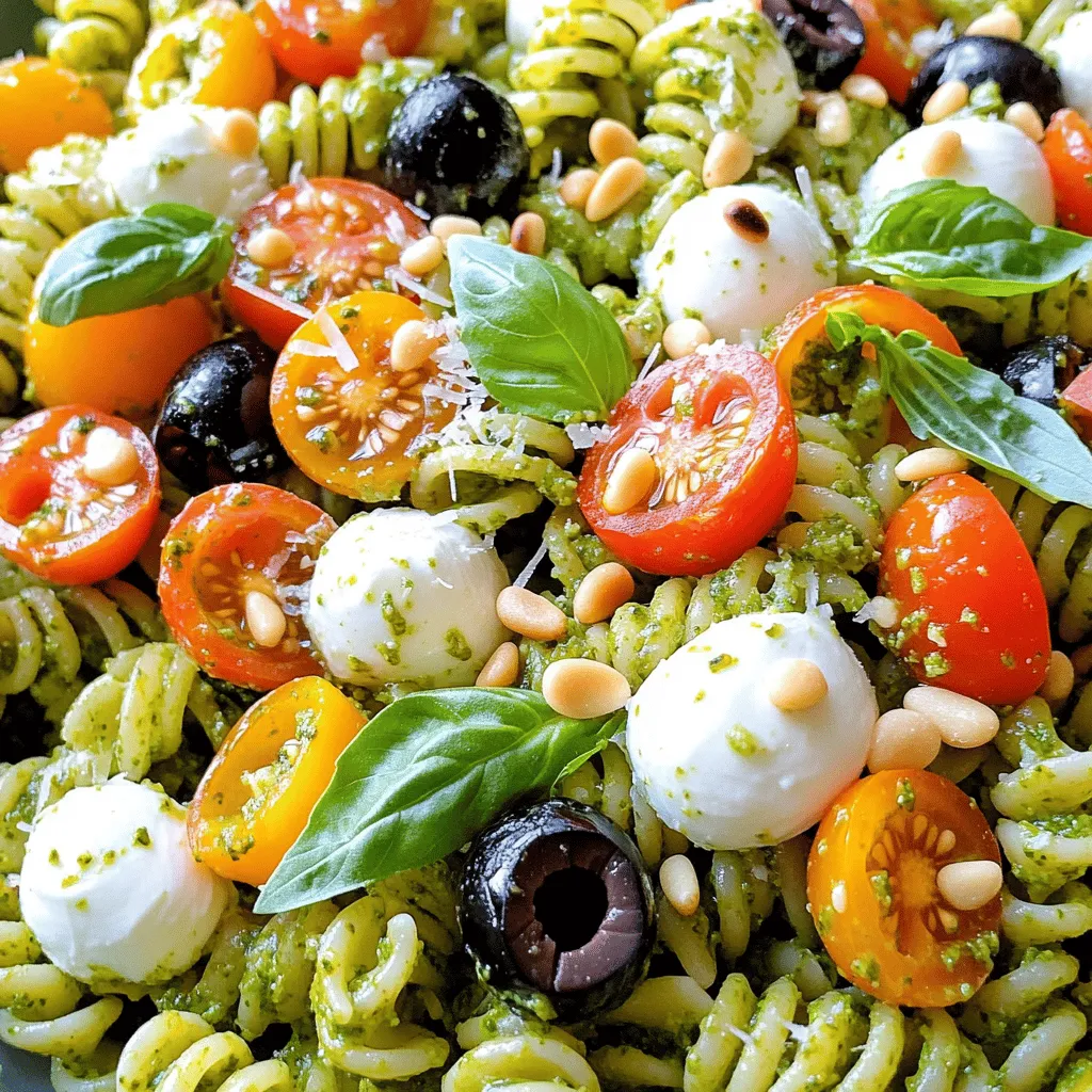 Pesto Pasta Salad Fresh and Flavorful Summer Dish