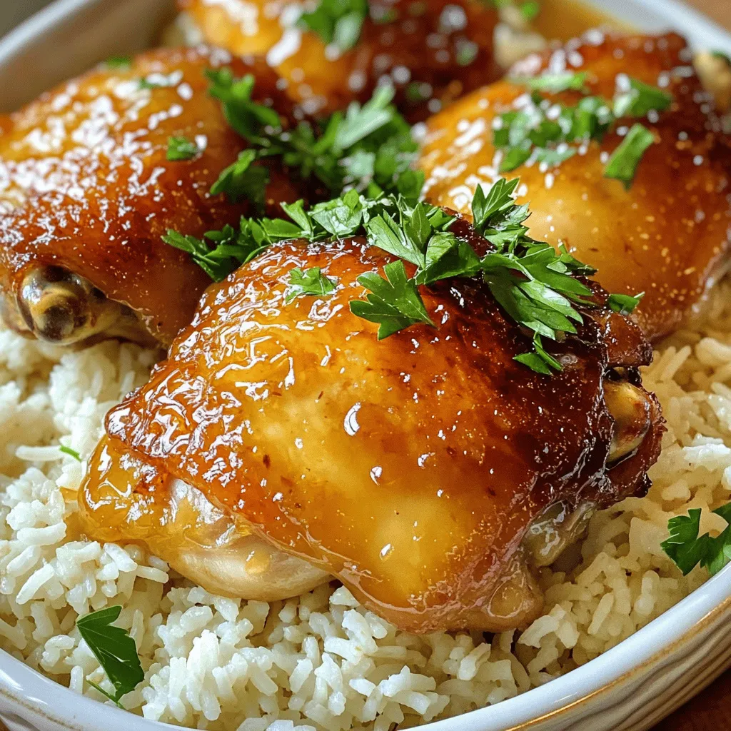 Honey Garlic Chicken Thighs Juicy and Flavorful Dish