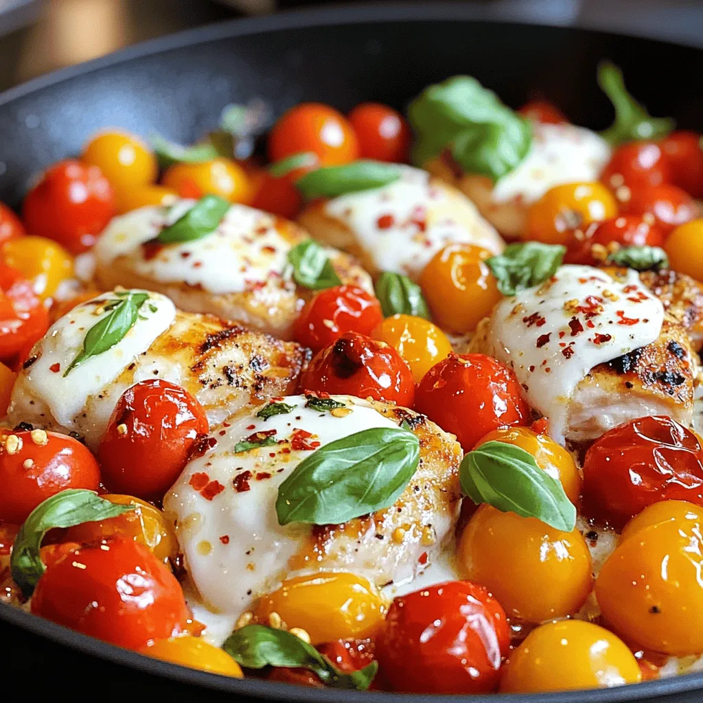 Tomato Basil Chicken Skillet Flavorful and Easy Meal