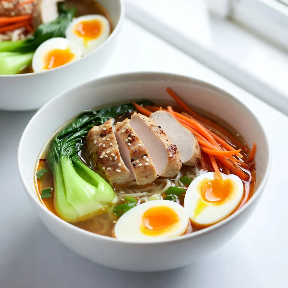 Spicy Garlic Chicken Ramen Flavorful and Easy Recipe