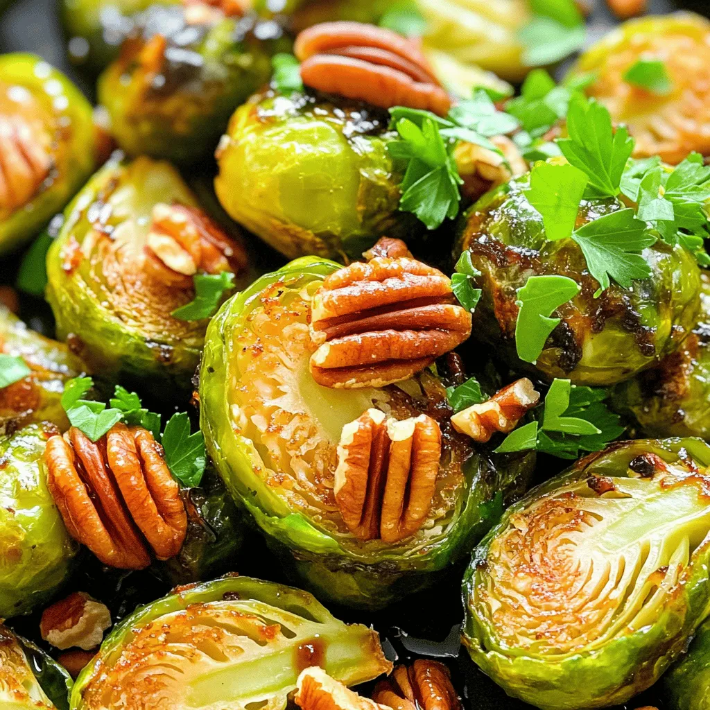 37. Maple Glazed Brussels Sprouts Flavorful Side Dish