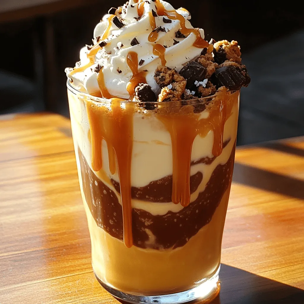 Salted Caramel Cookie Shake Irresistibly Creamy Treat