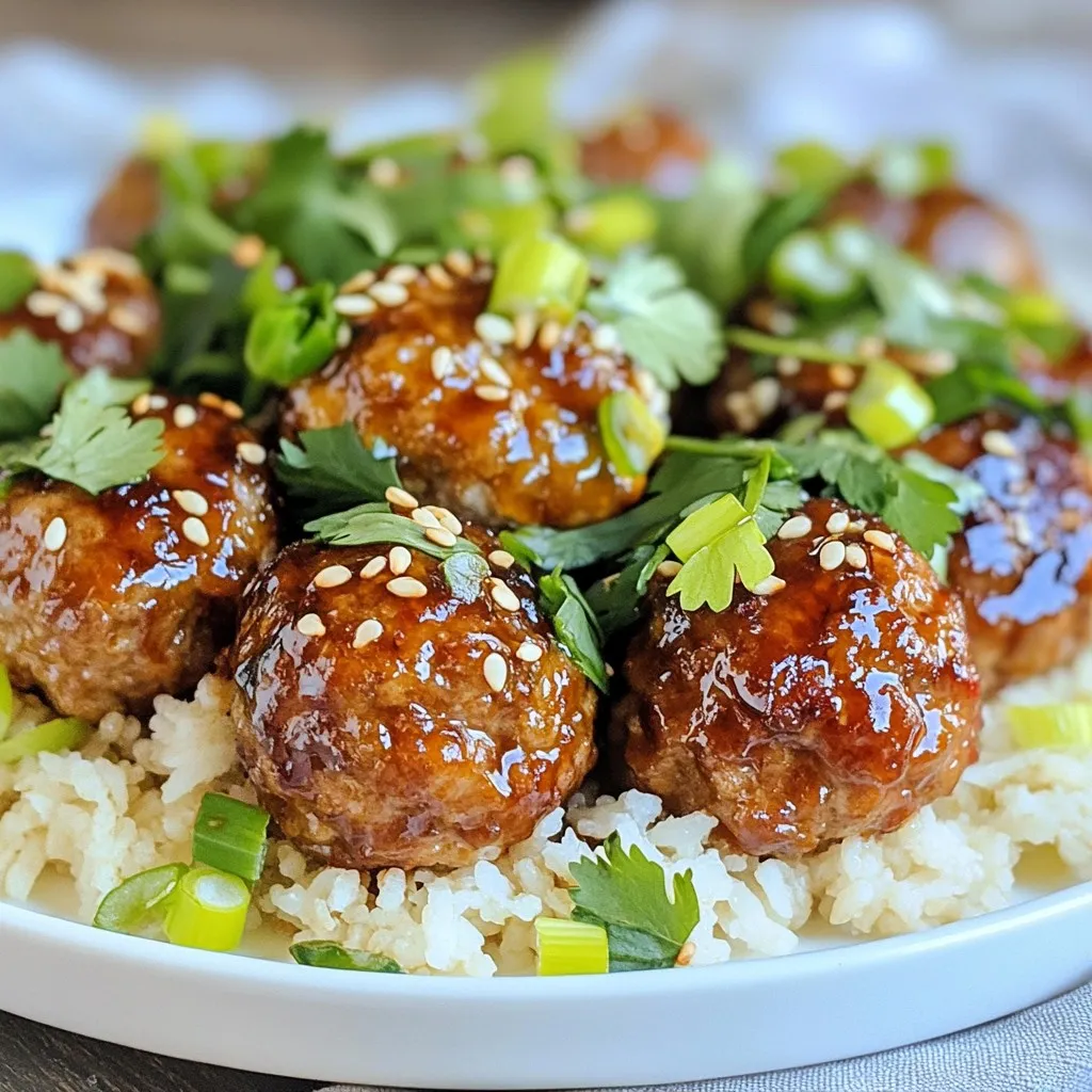 Teriyaki Glazed Meatballs Satisfying and Simple Recipe