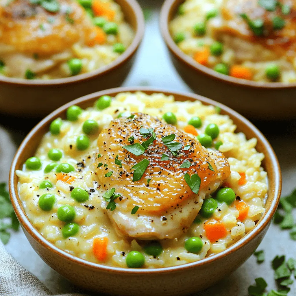 Instant Pot Creamy Chicken and Rice Flavor Explosion